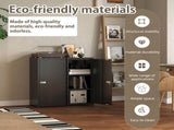 34.6"H Metal Locker Storage Cabinet with Lock, Small Lockable Employees Locker with Adjustable Shelf 01860078