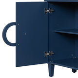 U_STYLE Four-door sideboard with French-Inspired,Suitable for Living Rooms, Entrance and Study Rooms N711P231529V