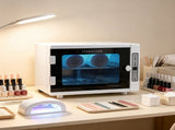 12L Nail Tool Cleaning Machine with Timer & Tempered Glass Door, 185nm Wavelength, for Salons & Labs 51962081