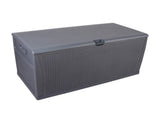 120gal 460L Outdoor Garden Plastic Storage Deck Box Chest Tools Cushions Toys Lockable Seat 41782722