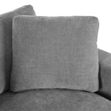 Mirod 53.5''*70.9'' Oversized Chaise, Lounge Chair - Classic Design, Soft Fabric, Easy Assembly, N760P196662E