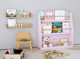 3 Tier Kids Book Shelf,Kids Book Rack, Helps Keep Bedrooms, Playrooms, and Classrooms Organized,Pink 24800855
