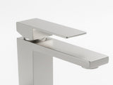 Single Handle Bathroom Faucet Lavatory Faucet Stainless Steel Single Hole-T20, Brushed NickelUnable 28474129