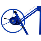 ZUN Drywall Panel hoist Drywall Lift Rolling Panel Hoist Jack Lifter 16ft blue color W465141084