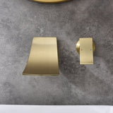 Wall mounted bathroom waterfall faucet 09354006