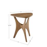 Triangle Wood Side Table B03548449
