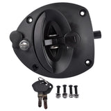 Door Latch Assembly w/ T Handle and 2 Keys Fit for Cummins Kohler Generator 0406-0972-01 A034B471 61367355