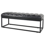 Metal Base Upholstered Bench for Bedroom for Entryway W68049925