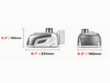 Adjustable Electric Scissor Jack, 11000 lbs Capacity, LED Light & Remote Control, for Sedan, SUV & 40972917