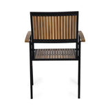 BRIDGET WOOD AND METAL CHAIR 63338.00