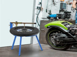 Tire Changer Stand Fit for 16-24in Tyres Motorcycle Tyre Changing Stand with Adjustable Bead Breaker 23781518