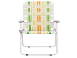 Set of 2 Webbed Folding Beach Chairs, Outdoor Patio Lawn Foldable Chairs for Camping Fishing Yard 34057801
