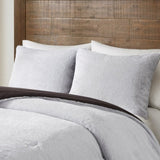 Full/Queen Faux Fur to Mink Down Alternative Comforter Set B03597271
