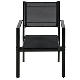 High-quality Steel Outdoor Table and Chair Set, Suitable for Patio, Balcony, Backyard. 52937466