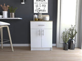 Mayorca Base Pantry Cabinet, One Drawer, Two Interior Shelves -White / Light Oak B20092094