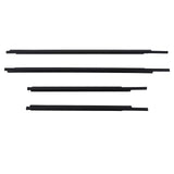 4PC Window Weatherstrip Moulding Trim Seal Belt fit for Toyota Yaris Sedan 20072016 43996375