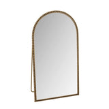 Iron Arch Retro Full Length Mirror With Supporting Feet, For Living Room, Bedroom W757P268973