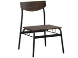 6-Piece Modern Dining Set for Home, Kitchen, Dining Room with Storage Racks, Rectangular Table, 35625029