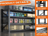 31.5''W Heavy Duty Storage Shelves, 2500LBS Metal Garage Shelving Units, 4 Tier Adjustable Large 77992149