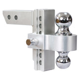Alu Adjustable Trailer Drop Hitch,2inch receiver,6 inch adjustable W46537190