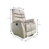 Rocking Swivel Recliner Chair for Living Room, 360 Degree Swivel, Adjustable Modern Reclining Chair, W1958P225885