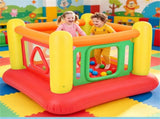3-in-1 Inflatable Bounce House, Thick PVC Kids Jumping Castle with Visible Wall, Indoor Outdoor Blow 85141553