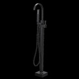 Single Handle Freestanding Tub Filler Floor Mount Bathtub Faucet with Handheld Shower W1932P172284