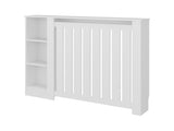 Risk Radiator Cover with Storage, Space,Saving Design,White. B128P343768