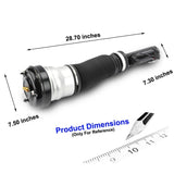 Pair Front Air Suspension Shock Struts Fits Mercedes S-Class S430 500 600 S65AMG 13436991