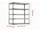 3000 lbs Storage Shelves, 5 Tier Garage Shelving, 24" D x 48" W x 72" H Adjustable Metal Shelves for 59482720