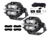 3.5" 160W SpotSide Beam LED Work Driving Light Amber & White DRL fit for Offroad 70615222