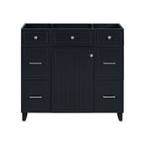 36" Bathroom Vanity-Black N729P171885B
