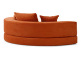 Convertible sofa couch bed,multi-functional,circular bed,adjustable Futon sofa ,No Assembly W2677P388983