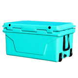 Hot Selling Blue color 65QT Outdoor cooler fish ice chest Box 2022 Popular Camping Cooler Box W136458176