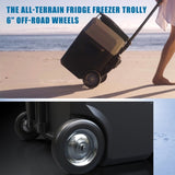 42Qt Car Freezer with APP Control and 6'' off-Road Wheels, 12V,45W Cooler Freezer,Low Noice W2089P187495