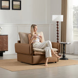 Modern Style Oversized Armchair Accent Chair Single Sofa Lounge Chair for Living Room, Bedroom W2997P294037