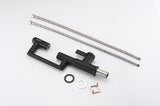 Bathroom Sink Faucet with Spray Function Temperature Display for Anti-Skid Switch Hot & Cold W121765120