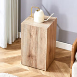 ZUN Elevate your living space with this modern MDF coffee table that showcases smooth, light wood color W1151P242265