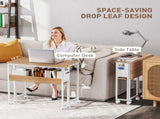 Folding Computer Desk, Foldable Desk with Storage Bag, Shelf and Wheels for Small Spaces, Home 66125674