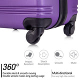 3 Piece Luggage Set Hardside Spinner Suitcase with TSA Lock 20" 24" 28" Available 83145611