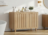Sloping laundry basket with removable inner basket, concealed laundry basket, bathroom laundry W1706P465303