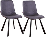 Dining Chairs Set of 2, Mid Century Modern Metel Legs for Indoor Kitchen & Dining Room Chairs B205P339998