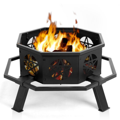 ZUN 35-inch outdoor fire pit 41211151