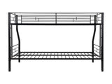 Twin Over FULL Metal Bunk Bed , No Box Spring Needed, Large Under Bed Storage, Easy Assemble W311P297434