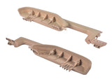 2PCS Beige Door Armrest Handle Front Left & Right Fit for Chevy Avalanche Suburban Tahoe Cadillac 30478620