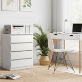 Wood Simple 4-Drawer Dresser White 89025361