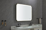 ZUN 48*36 LED Lighted Bathroom Wall Mounted Mirror with High Lumen+Anti-Fog Separately Control W1272119111