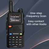 BAOFENG Radios 5RH 10W Walkie Talkie Radio, GMRS Handheld Ham Radio Long Range, 01566909