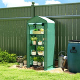 4 Tier Mini Small Greenhouse Green 17404091