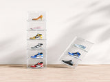 3-Piece Big White Plastic Mesh Shoe Box Set - 33.50*29.50*22.00cm, Modular Design for Home Storage 95060498